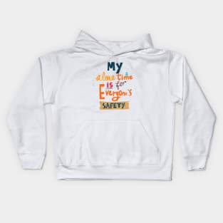 My alone time - important - funny quote Kids Hoodie